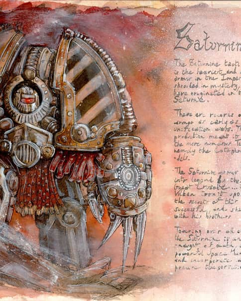 Saturnine Iron Warrior by Théo MORET 