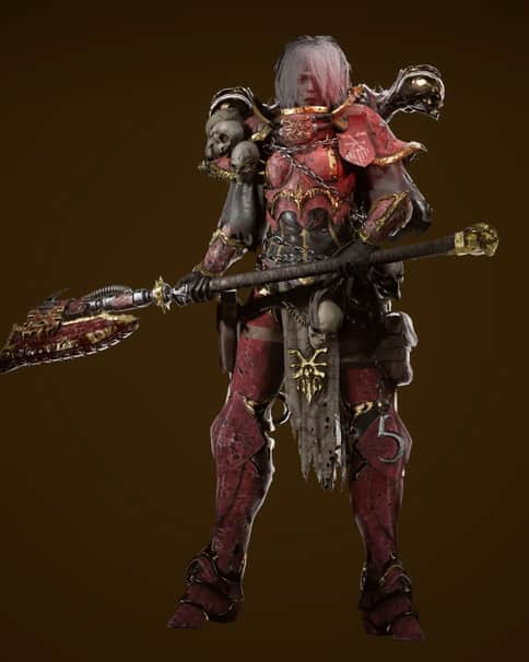 Slaughter Maiden of Khorne by Ge Qiao