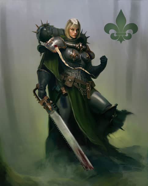 Forest Sororitas by Daniel Batista 