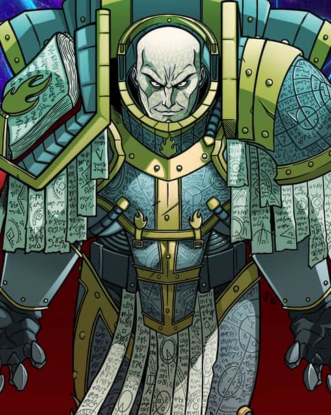 Lorgar Aurelian by Giulio Fanfoni 