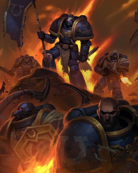 Space Marines by Aleksa Stajsic 