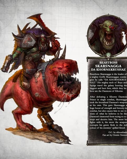 Beastboss Skarsnagga by Orniris Terensi 