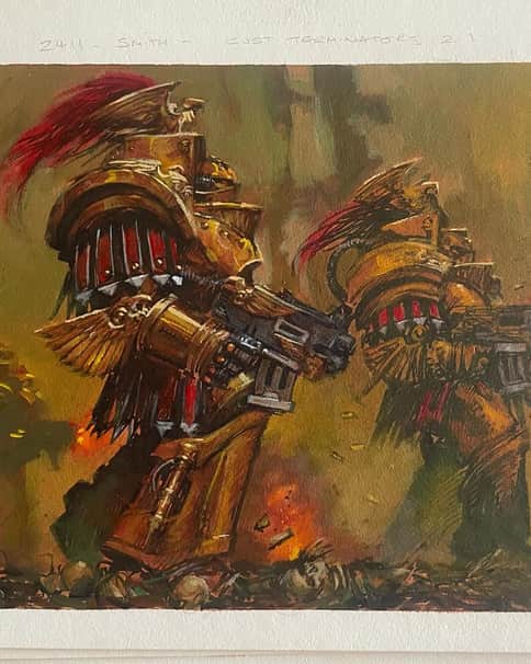 Custodes Terminators by Adrian Smith 