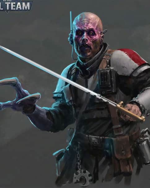 Genestealer Cultist by Miguel Iglesias 