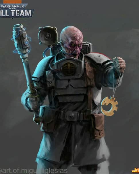 Genestealer Cultist by Miguel Iglesias 