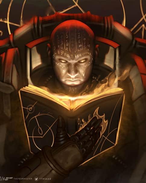 Lorgar Aurelian by Mohamed Saad 
