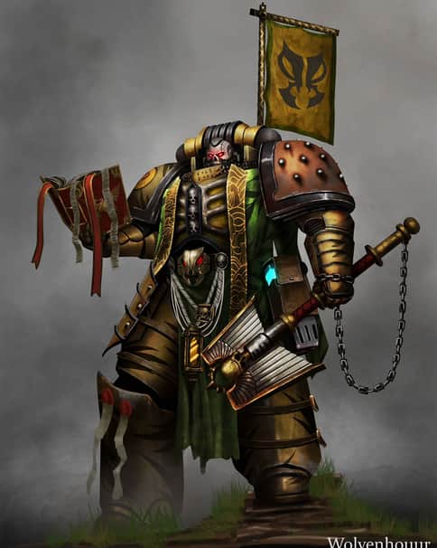 Mantis Warrior Chaplain by J.A Jewel Ng 