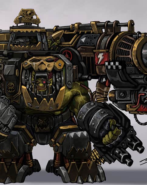Mega Armoured Mekboss Broznog by Frost Llamzon 