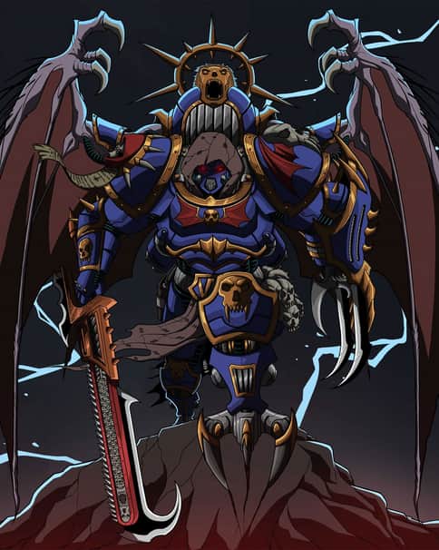 Night Lord Chaos Champion by Charles Bautista 