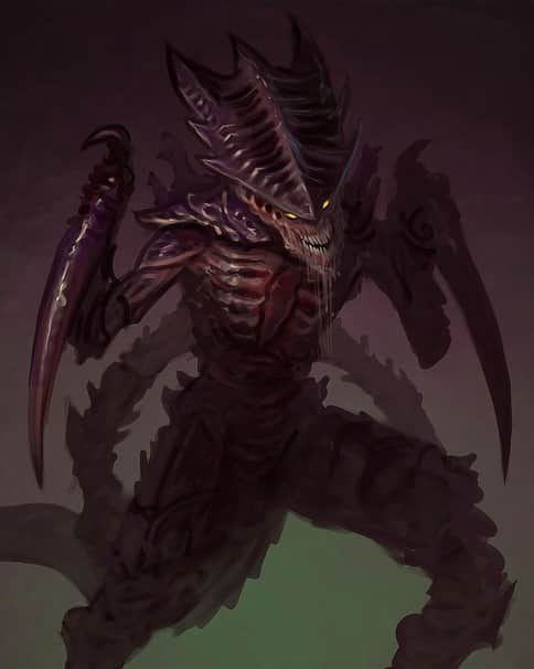Tyranid Warrior by Mohamed Saad 