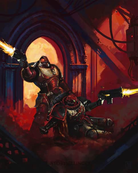 Blood Angels by Stefan Ristić 