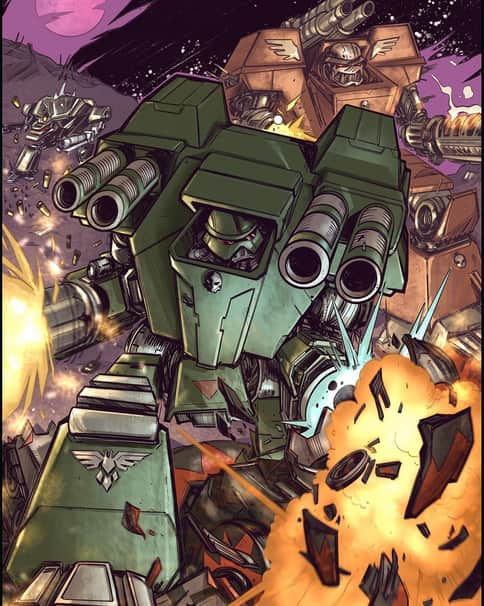 Warlord Titan by Matteo Aversano 