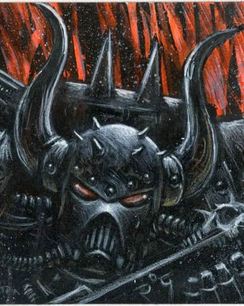 Chaos Space Marine by Des Hanley 