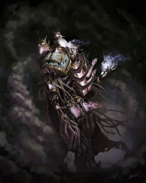 Daemon Primarch Lorgar by Chevron Lowery 