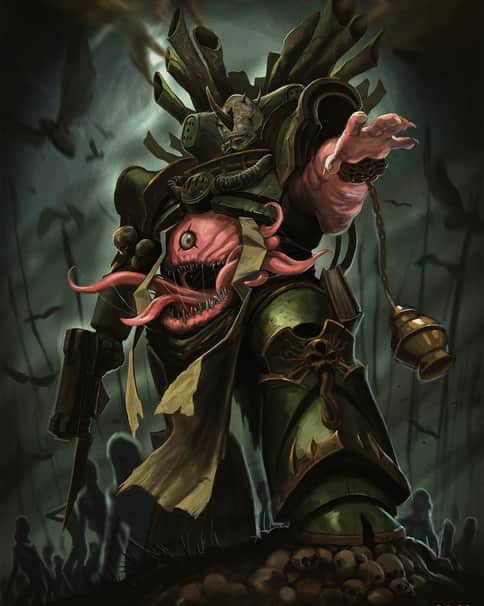 Nurgle Terminator Preacher by OD60