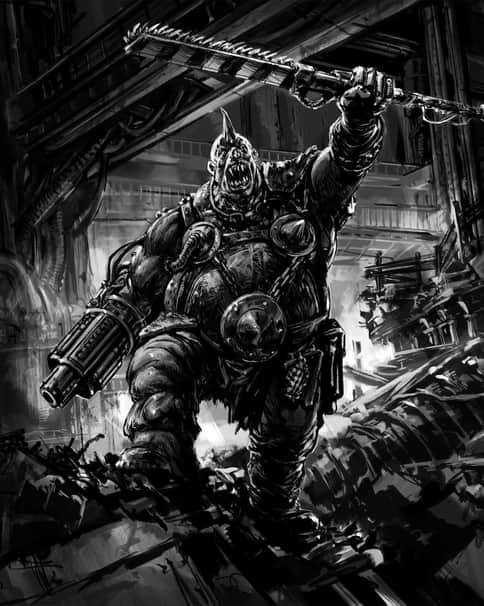 Sump Tyrant by David Bell 