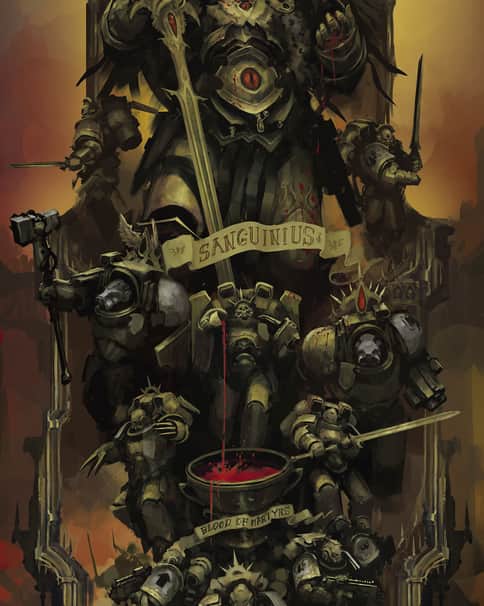 Blood Angels by Eddy González Dávila 