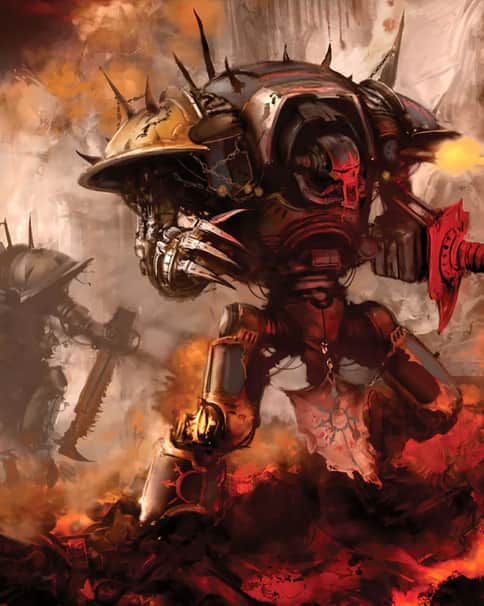 Chaos Knights Desecrator by Alex Boyd
