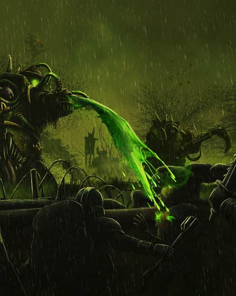 Death Guard Assault by Maclain Rowston 