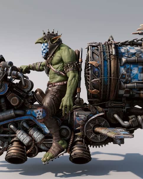 Gretchin Biker by Jamie Janas