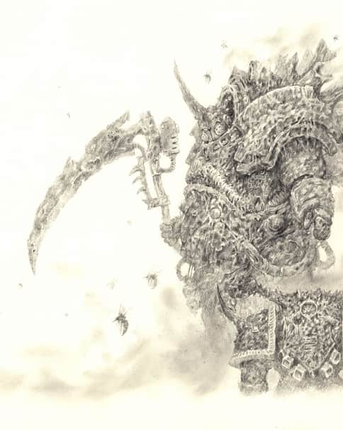 Typhus and Dragan by Chris Campbell 