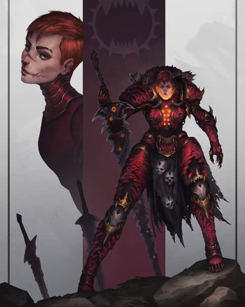 World Eaters Fallen Sister by Andrei Kiselev 