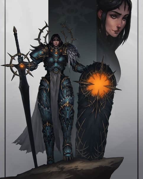 Black Legion Fallen Sister by Andrei Kiselev 