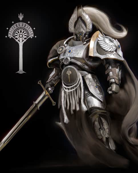 Custodes, Son of Gondor by Daniel Batista 