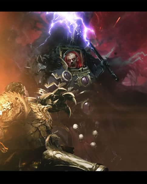 Emperor vs Horus by Richard Bagnall 
