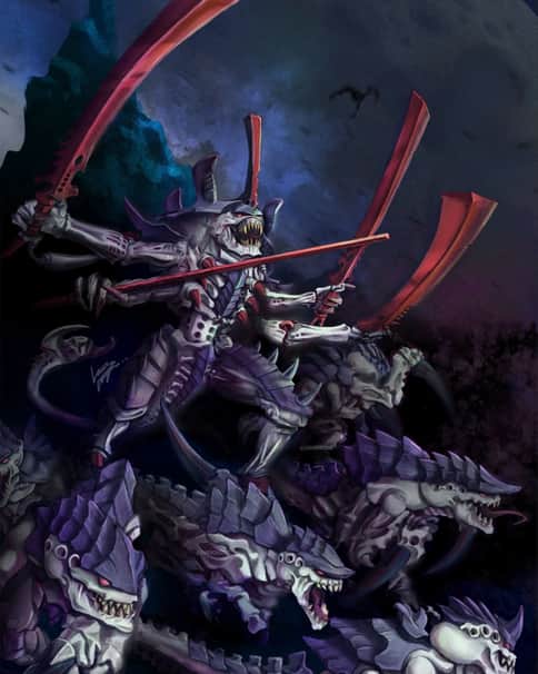 Endless Tyranids Horde by Laura Vazquez 