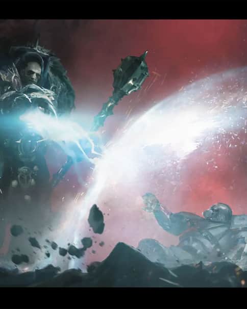 Horus vs Leetu and Loken by Richard Bagnall Horus vs Leetu and Loken by Richard Bagnall