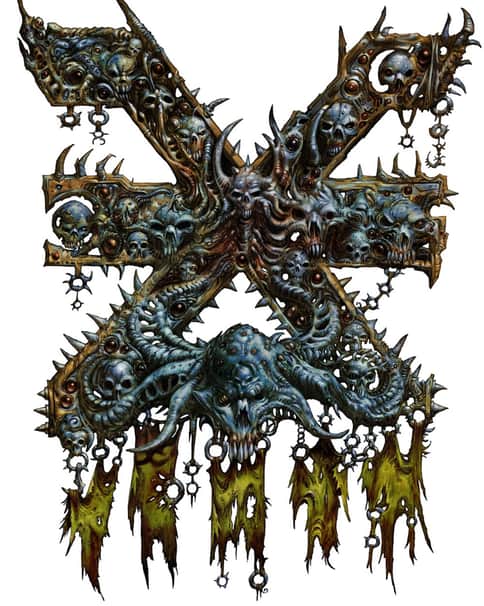 Khorne Banner by Kev Crossley