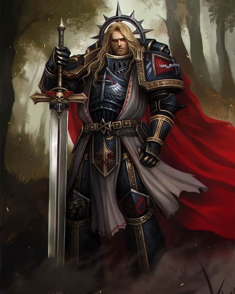 Lion El’Jonson by Veronica Anrathi 
