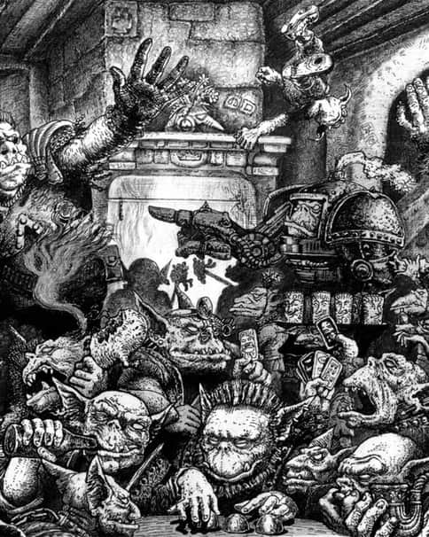 Orks by Tony Hough 