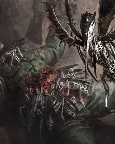 Tyranid Sky-slasher Rippers by Helge C. Balzer Tyranid Sky-slasher Rippers by Helge C. Balzer