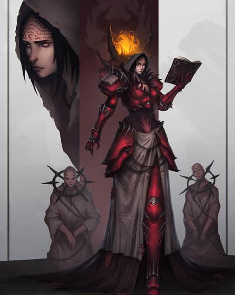 Word Bearers Fallen Sister by Andrei Kiselev 