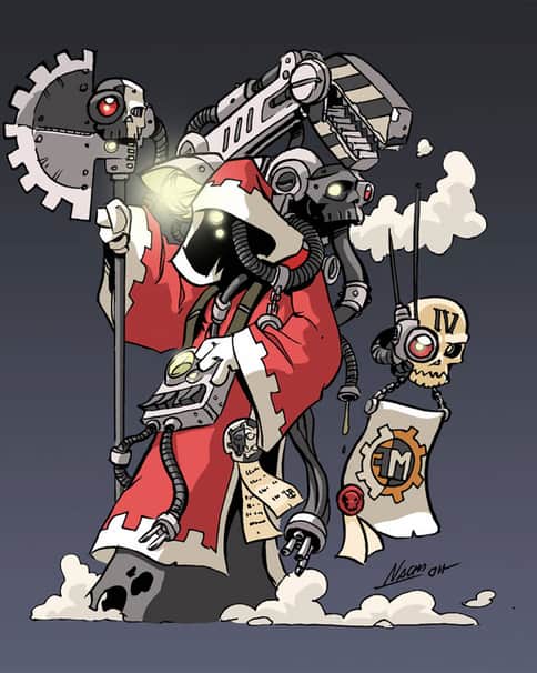 Adeptus Mechanicus by Nacho Fernandez 