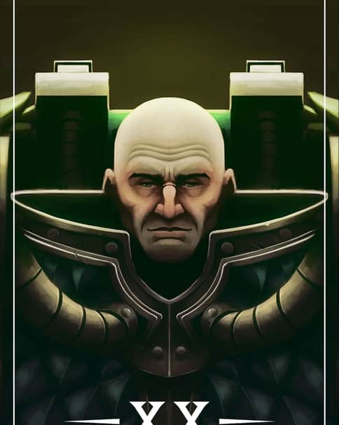 Alpharius Omegon by Hilario 