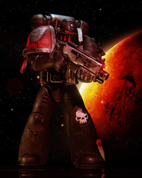 Blood Angel Tactical Veteran by Rob Corcoran