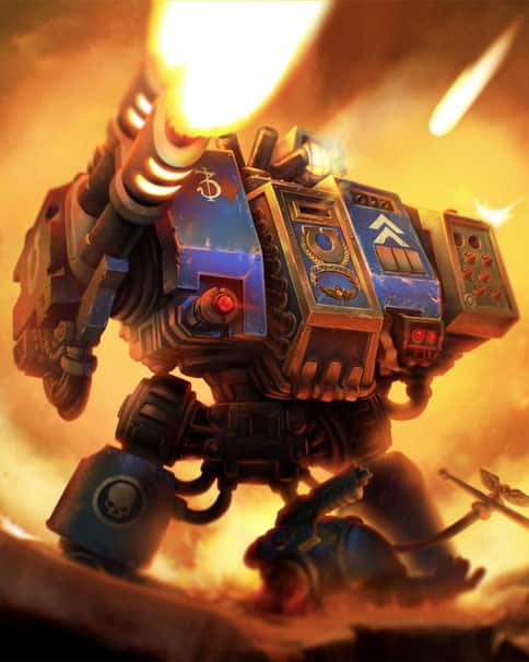 Dreadnought Under Fire by Mathieu St-Amour 