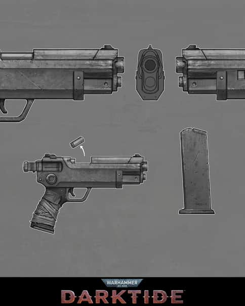 Dual Stub Pistols by Erik Appelqvist Vidal 