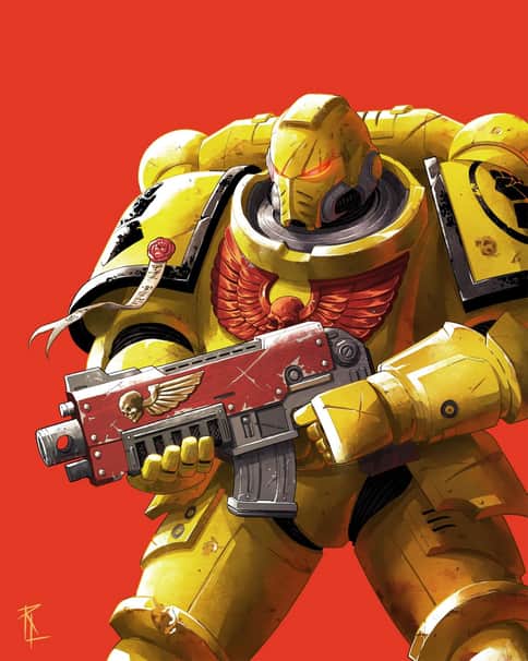 Imperial Fists by Rodrigo Lorenzo López 