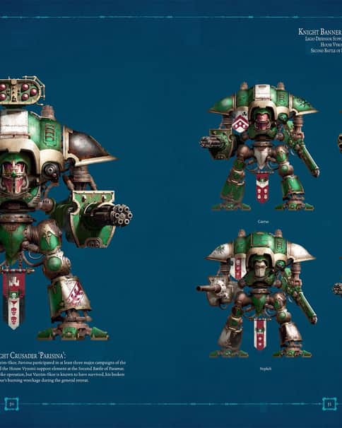 Imperial Knights by Matt Hill