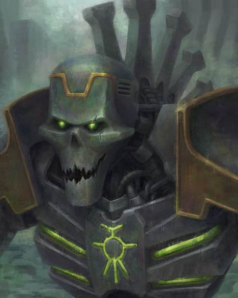 Necron Lord by MediocrityOne