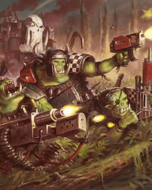 Ork Front by Gauthier Redon 