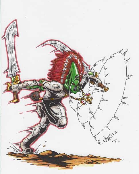 Respect your Eldar’s by Garry Wharton 