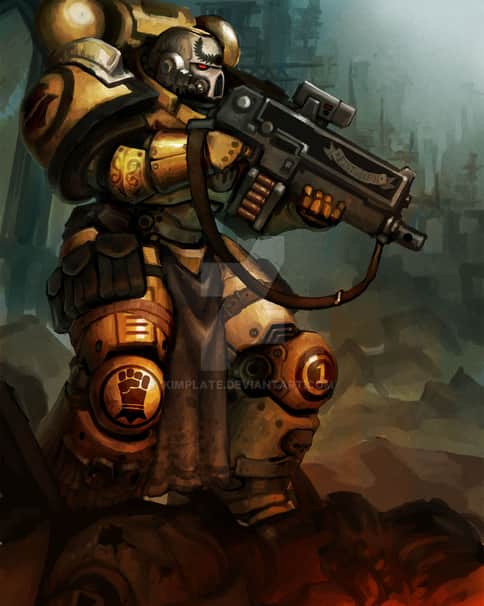 Sternguard Veteran by Kimplate
