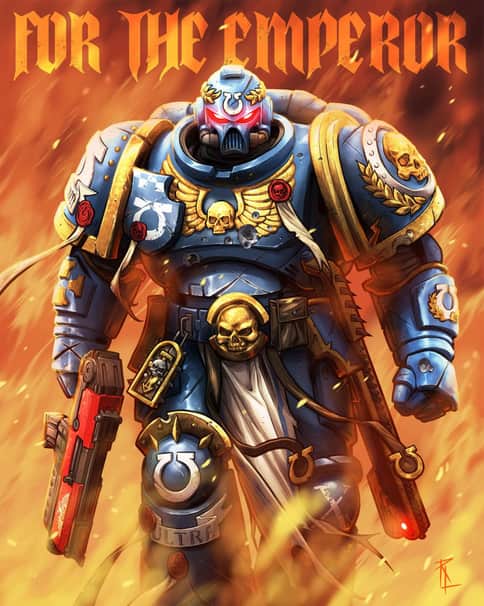 Ultramarines by Rodrigo Lorenzo López 