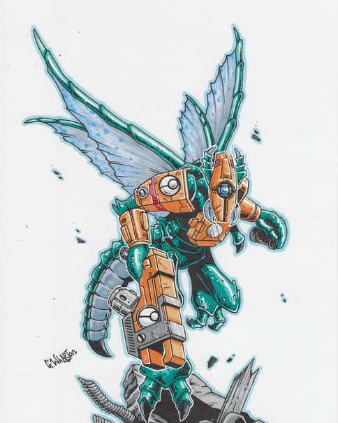 Vespid Stingwings by Garry Wharton 