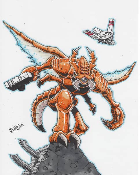Vespid Stingwings by Garry Wharton 